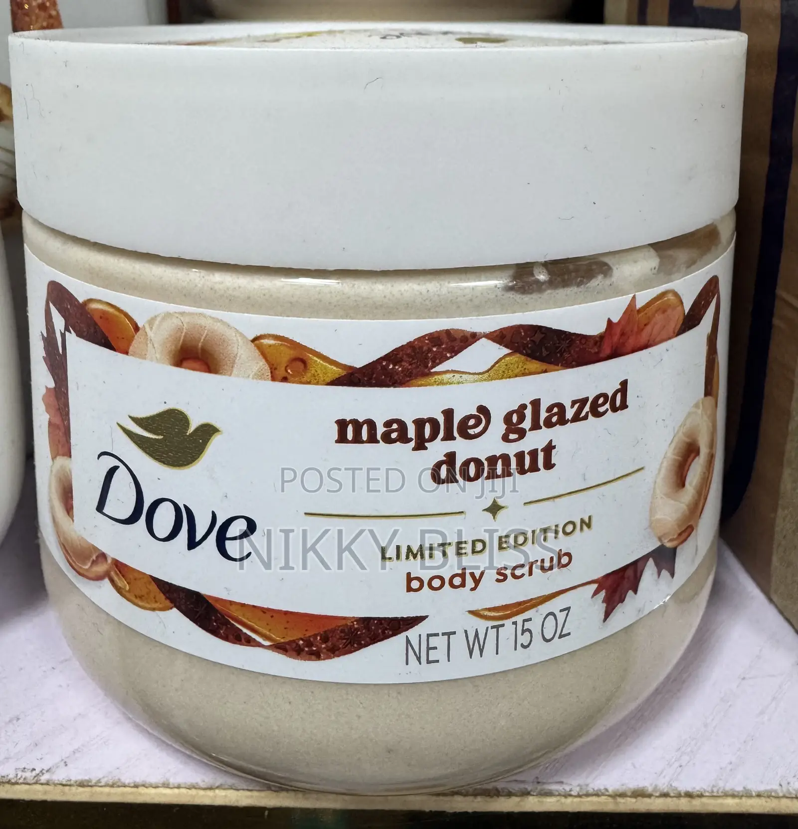 Limited Edition Holiday Treats Body Scrub Maple Glazed Donut