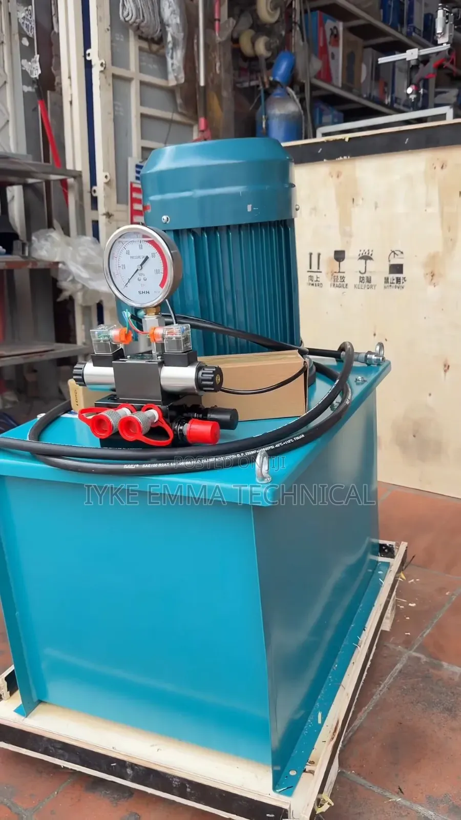 15hp Electric Hydraulic Power Pack Unit 11kw Three-Phase Motor Ip55