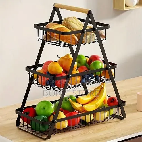 3 Tier Fruit Bowl Fruit Basket for Kitchen