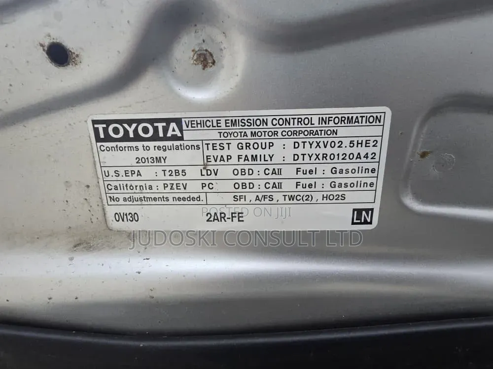 Toyota Camry 2014 Silver