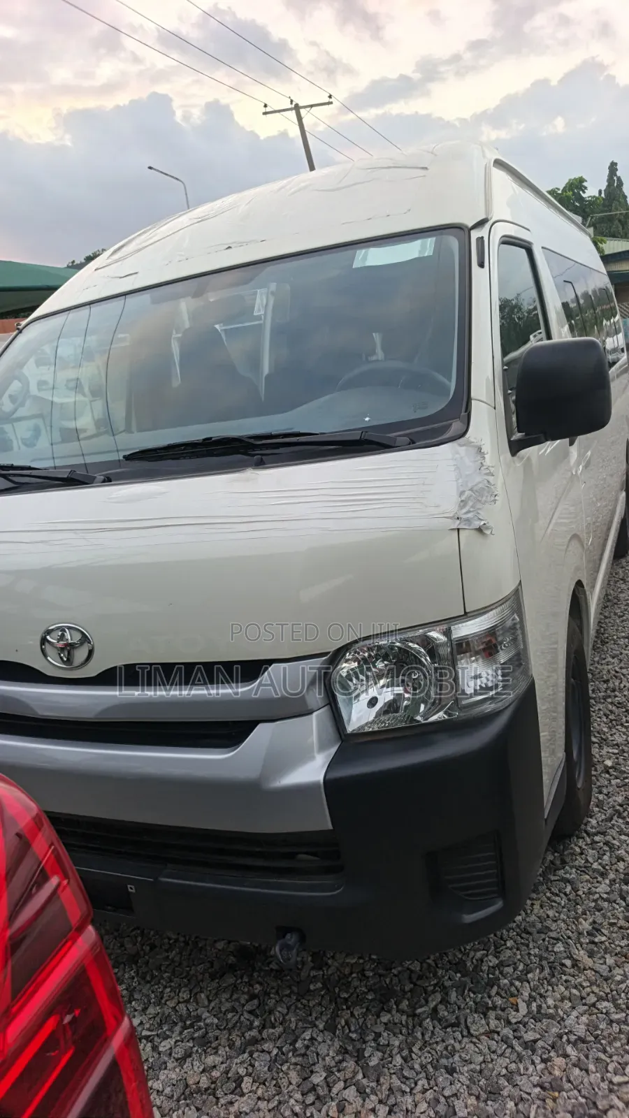 New Toyota HiAce 2024 White