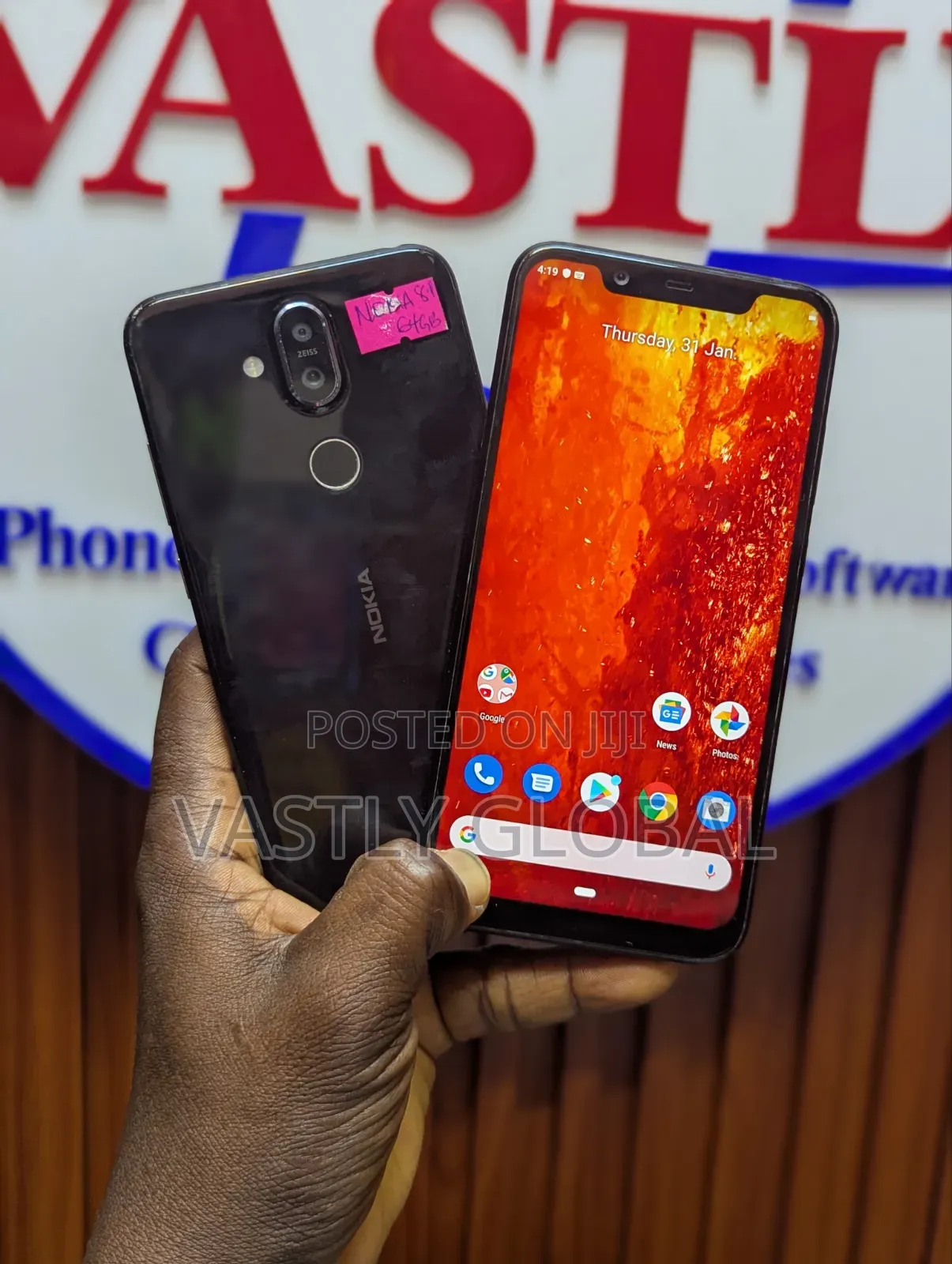 Nokia 8.1 (X7) 64 GB Black