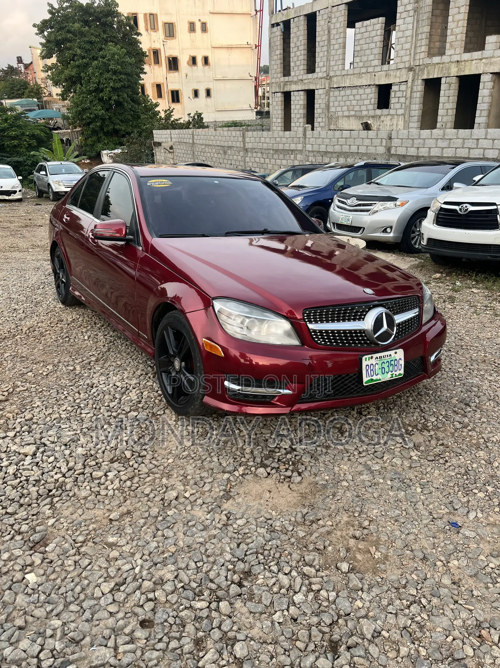 Mercedes-Benz C300 Luxury Sedan AWD (3.0L 6cyl 7A) 2009 Red