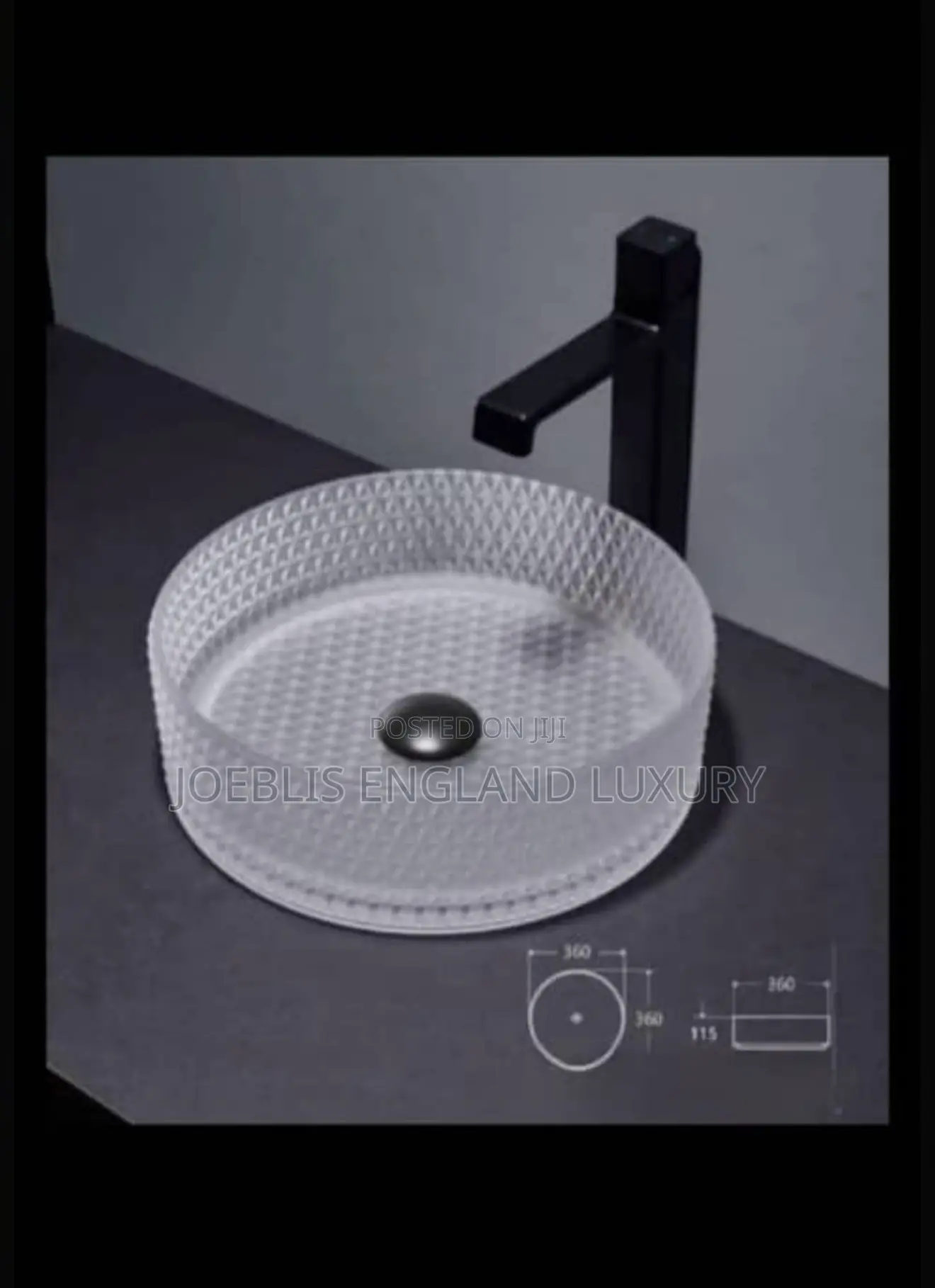 Glass Wash Hand Basin