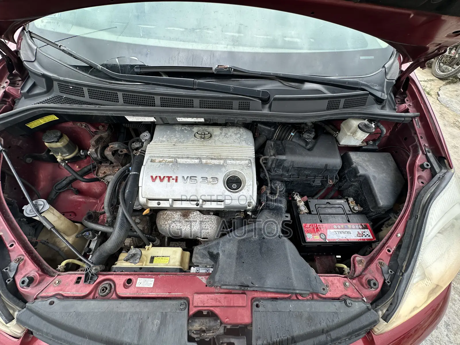 Toyota Sienna LE AWD 2005 Maroon