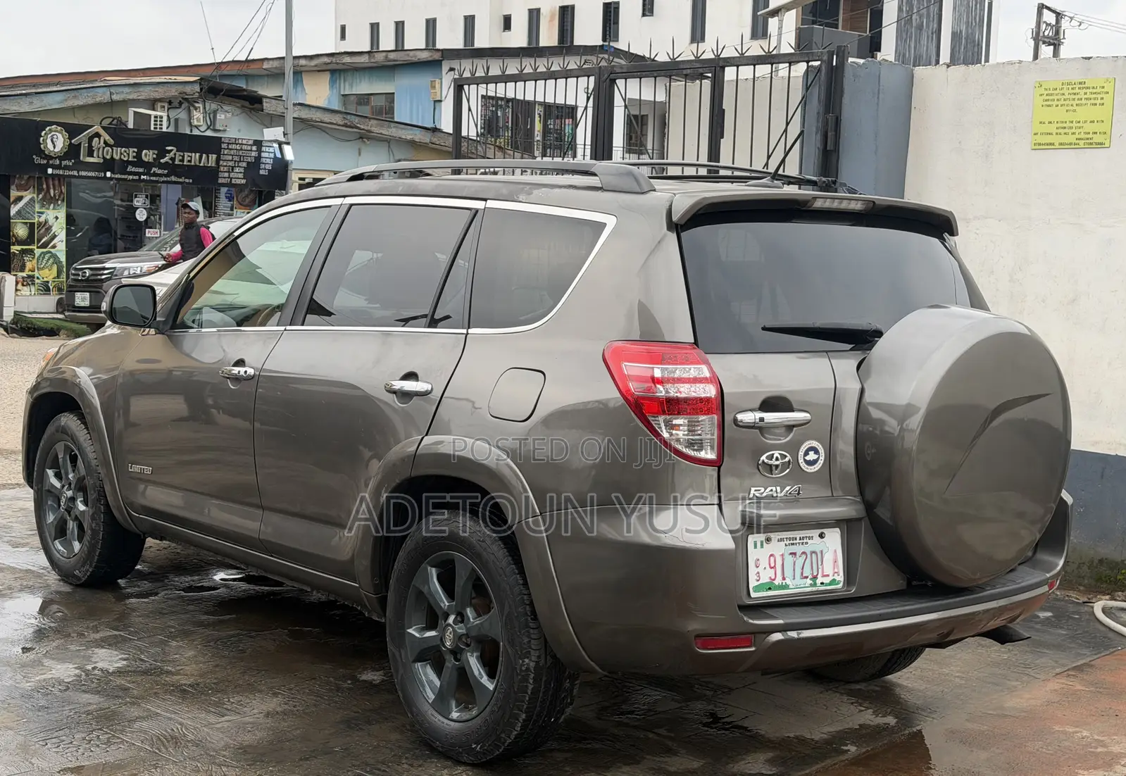 Toyota RAV4 Limited 2011 Gray