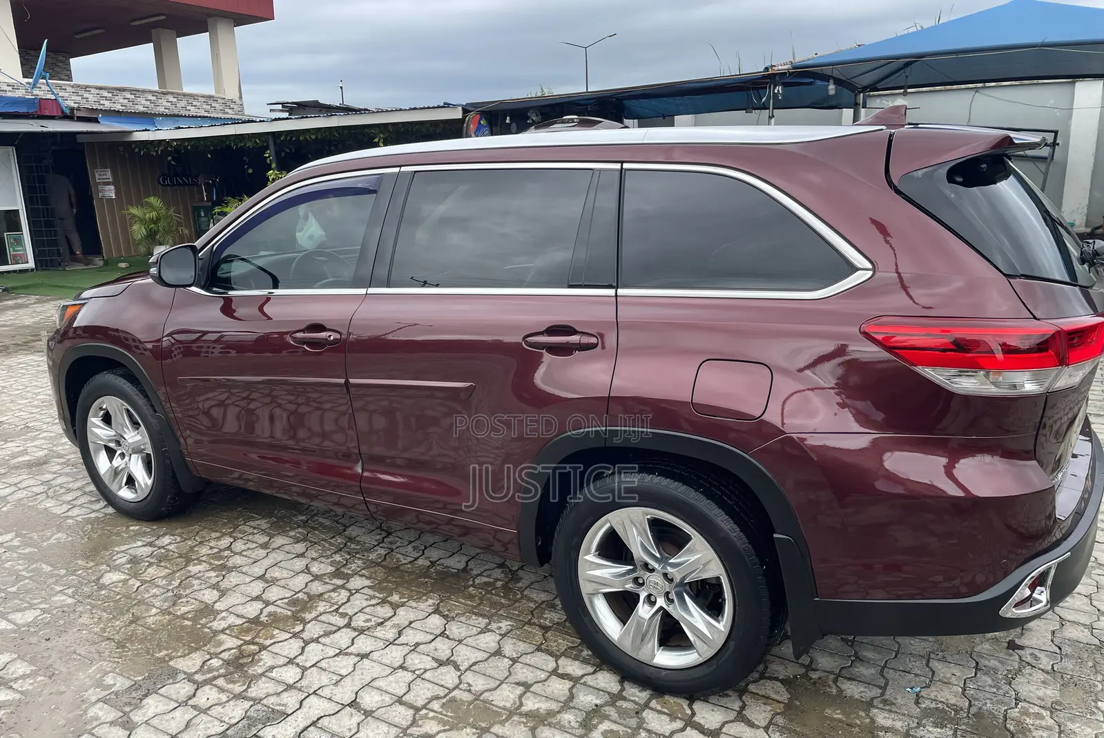 Toyota Highlander Limited 4dr SUV AWD (3.5L 6cyl 6A) 2015 Burgundy