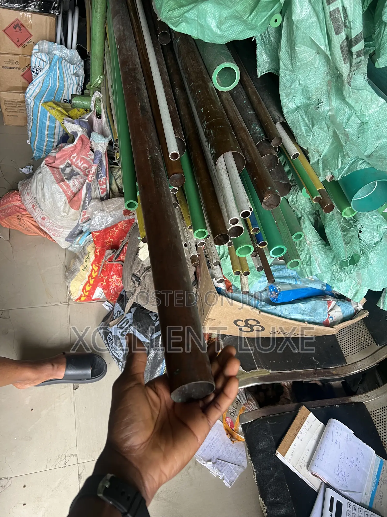 1” Copper Alloy Pipe (Length= 5.5meter)