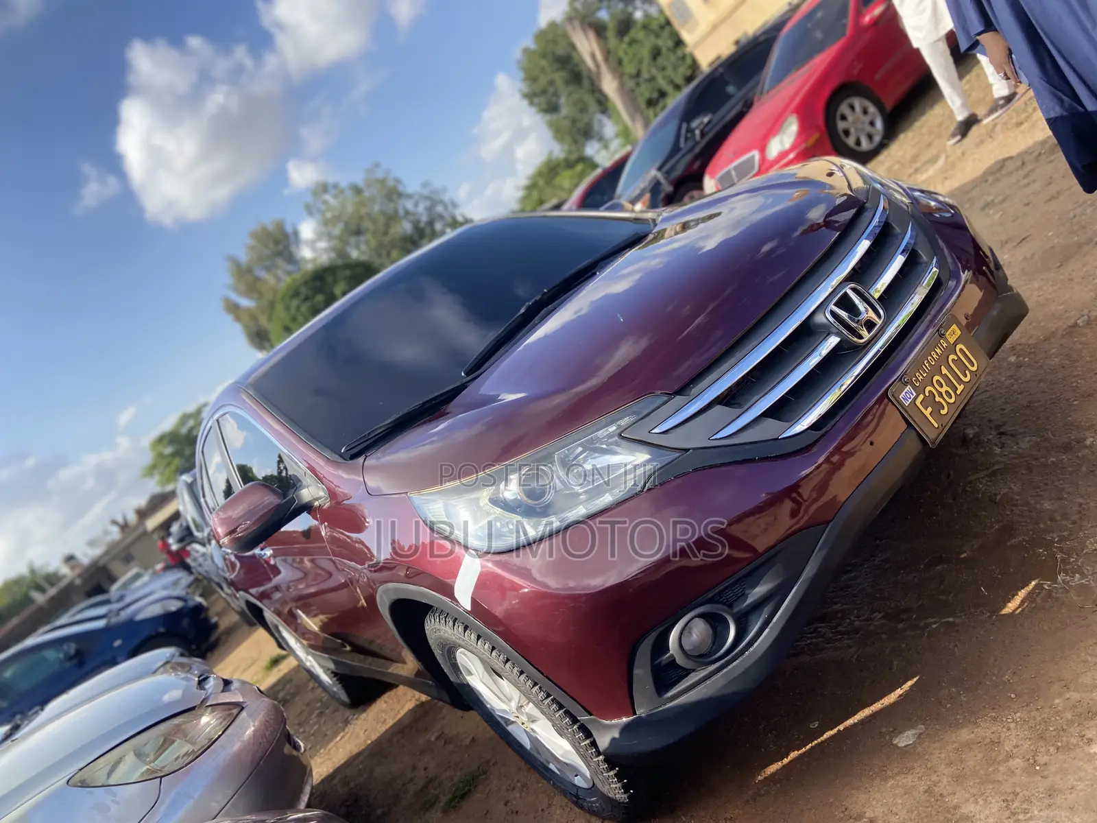 Honda CR-V EX 4dr SUV (2.4L 4cyl 5A) 2013 Burgundy