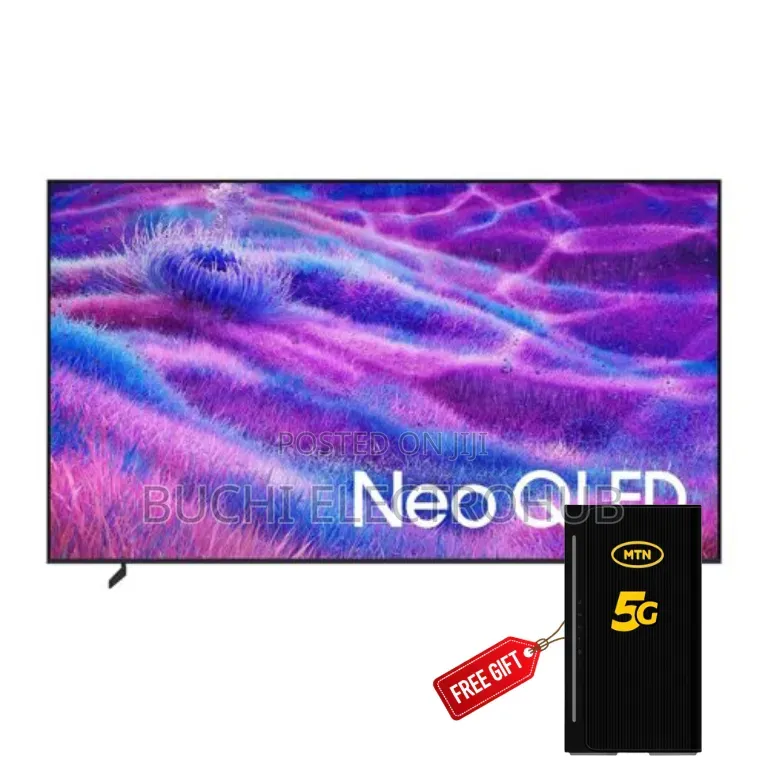Samsung 100′′ Inch Neo Qled TV (Qa100qn80fuxke) + MTN 5g Router
