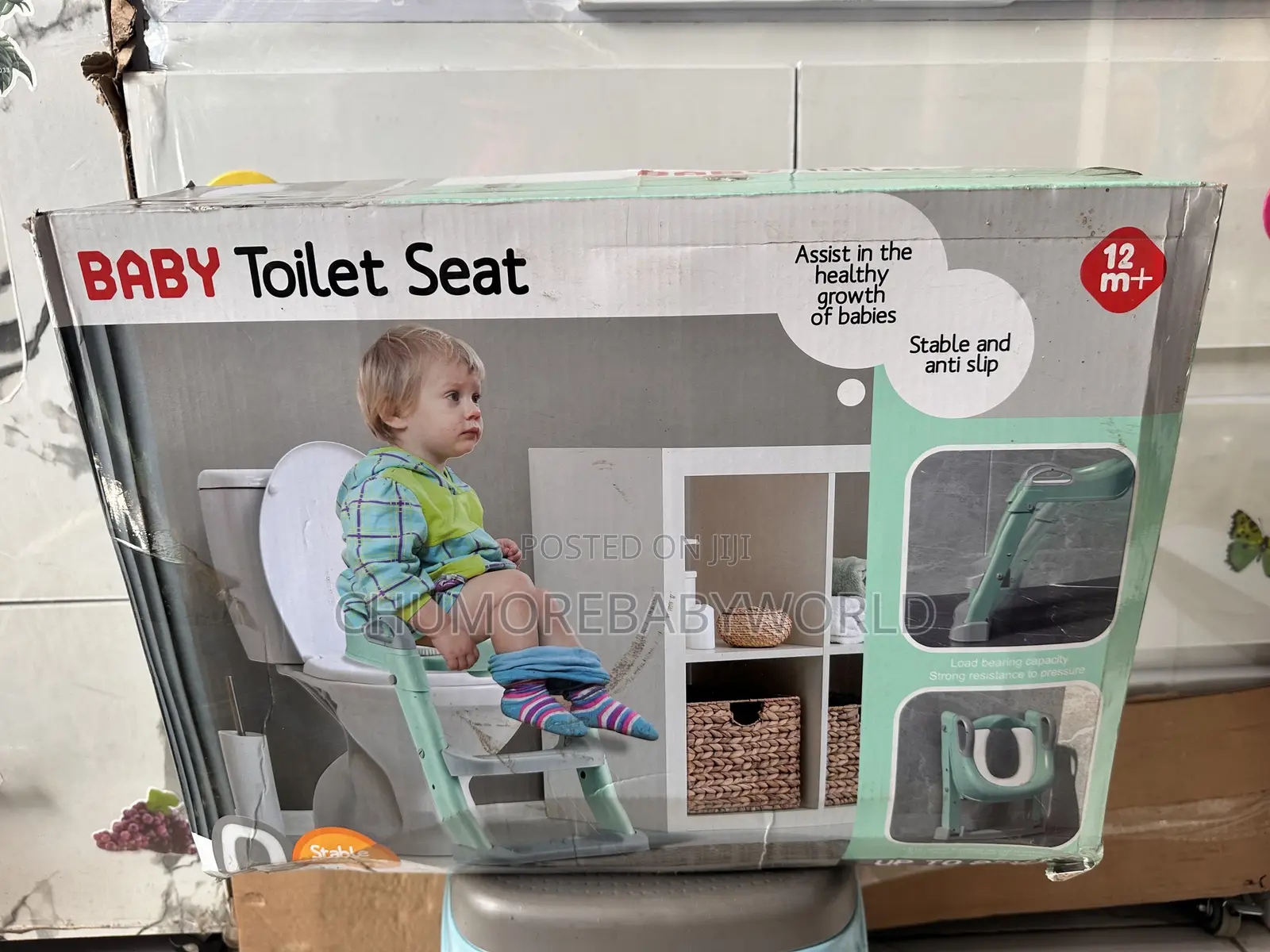 Baby and Toddler Ladder Toilet Seat 12m+