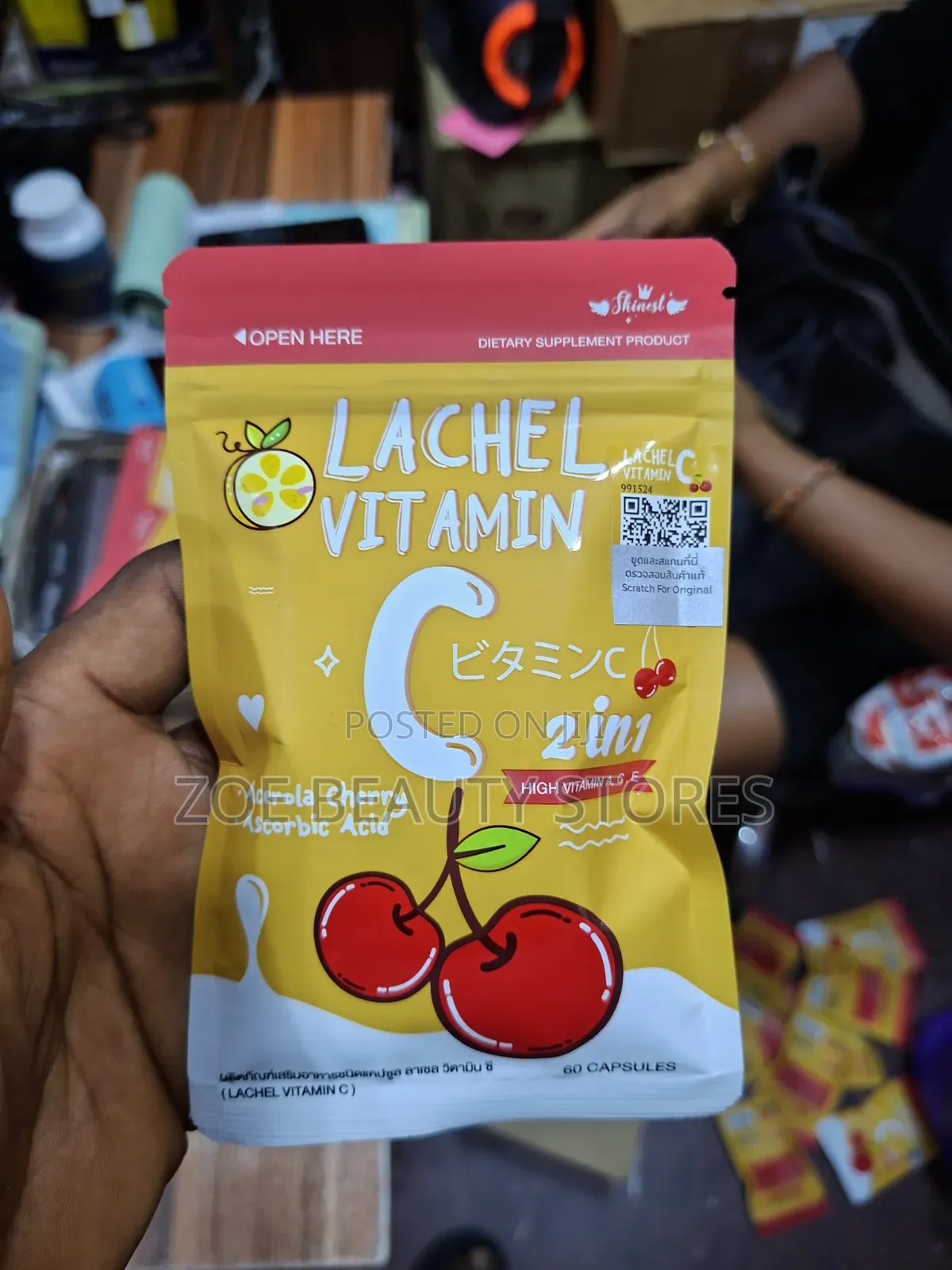 Lachel Vitamin C 2-in-1 (60 Capsules)