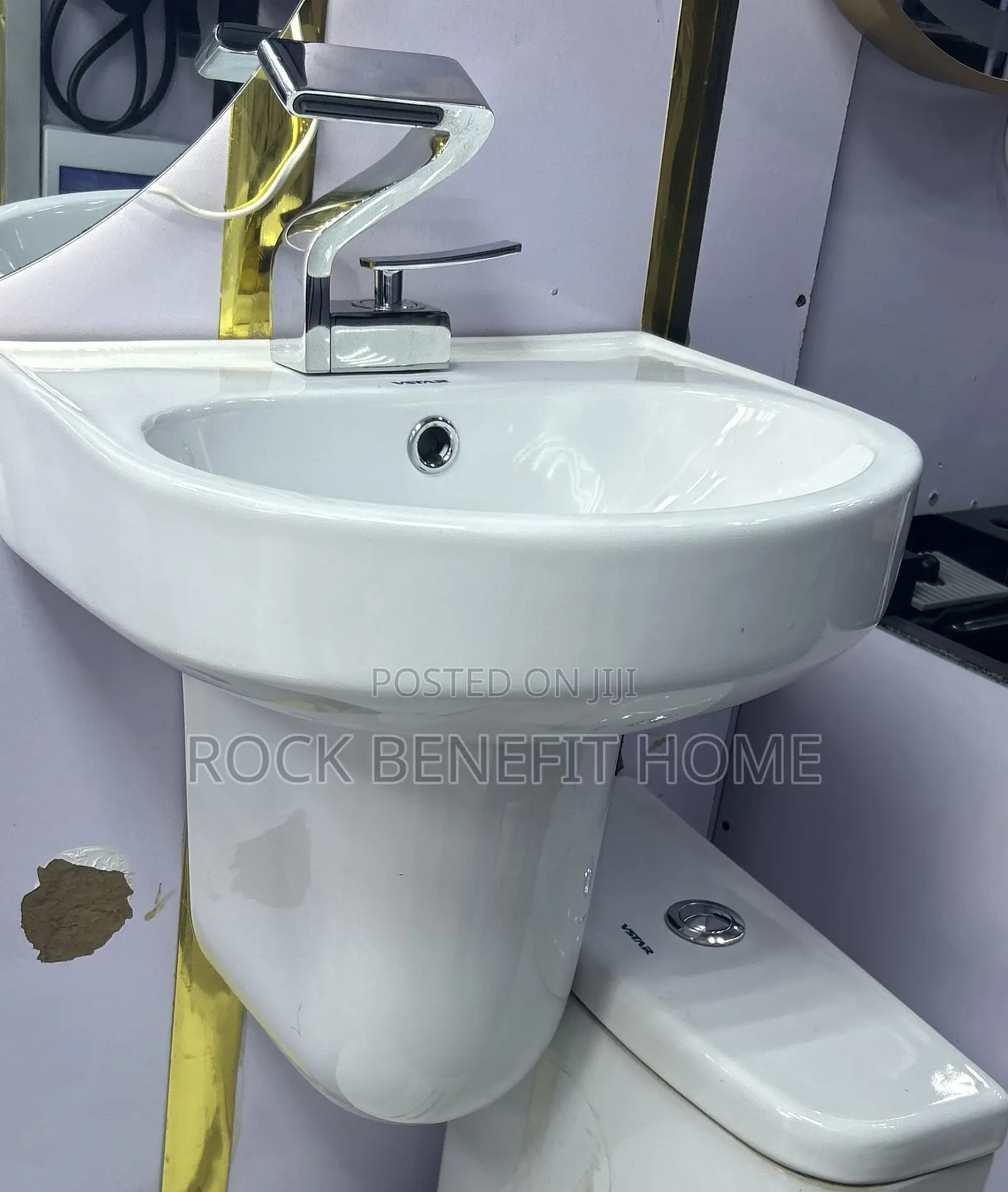 Wall Hung Basin and Stand