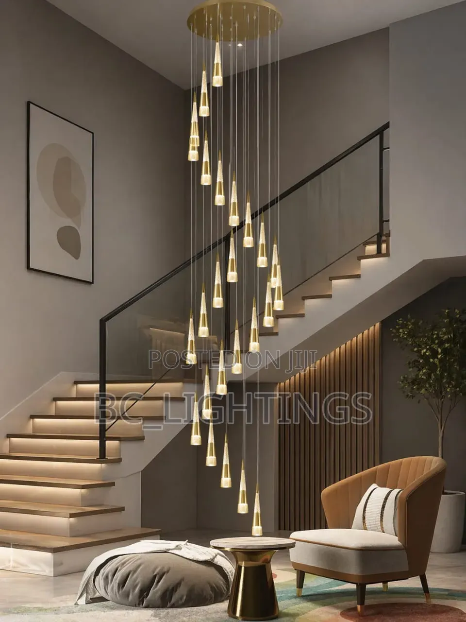 Simple and Modern Home Decoration Chandelier Staircase Chandelier