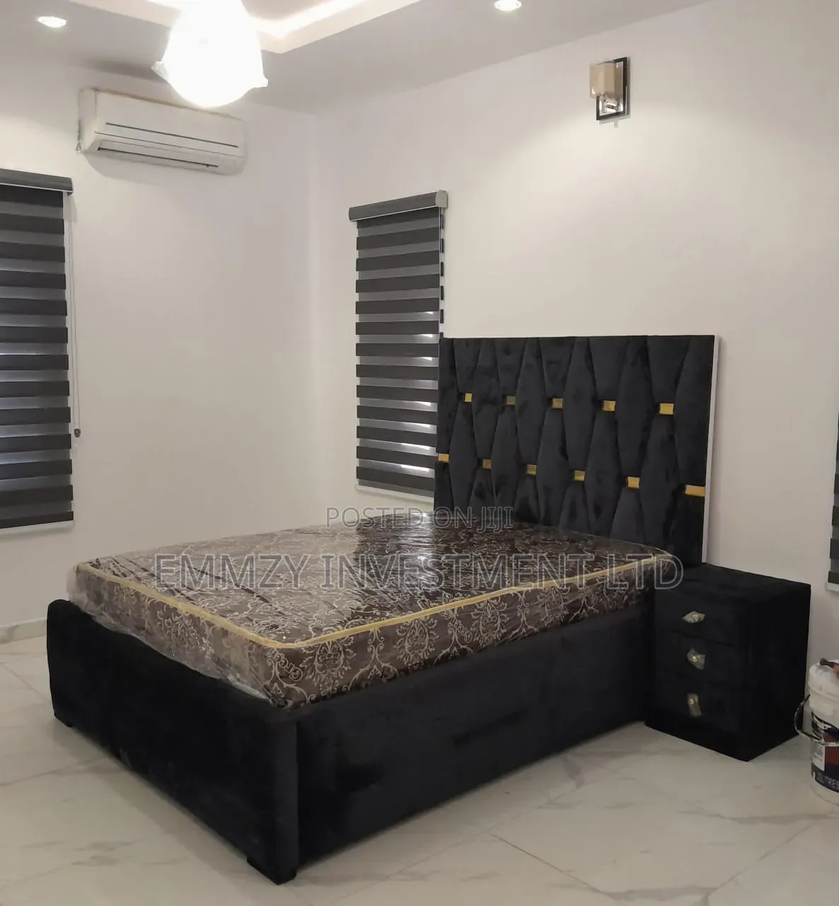 Luxury 6by6 Padded Bedframe Available
