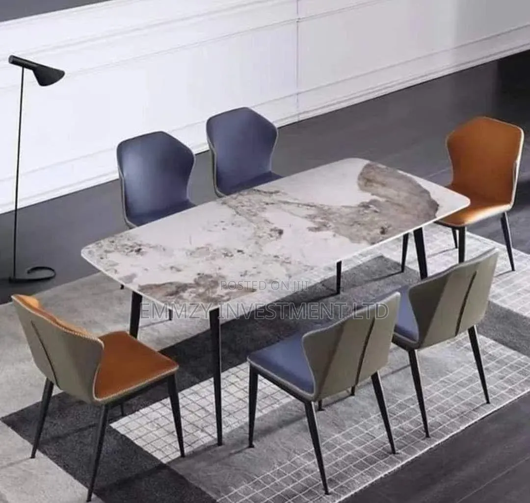 Very Good Quality By6 Dining Table and Chairs Available