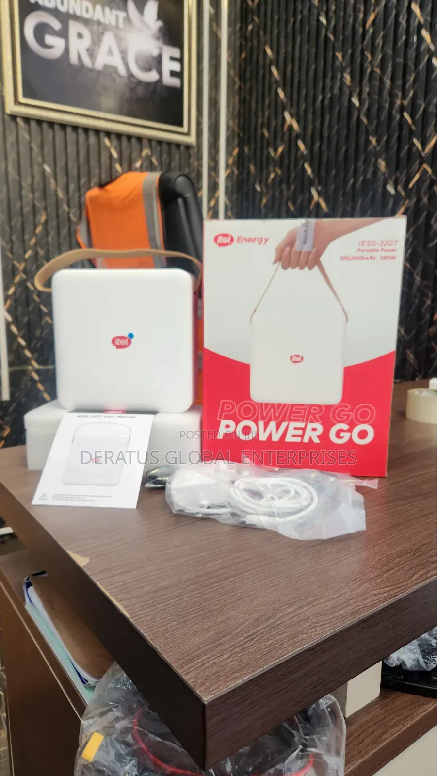 Itel powerGo 100,000mAh Lithium Power Station_Homes Outdoor Uses