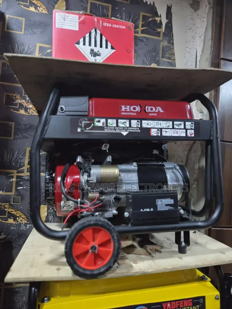 Honda 4.5kVA Key Start Petrol Generator for Home Office