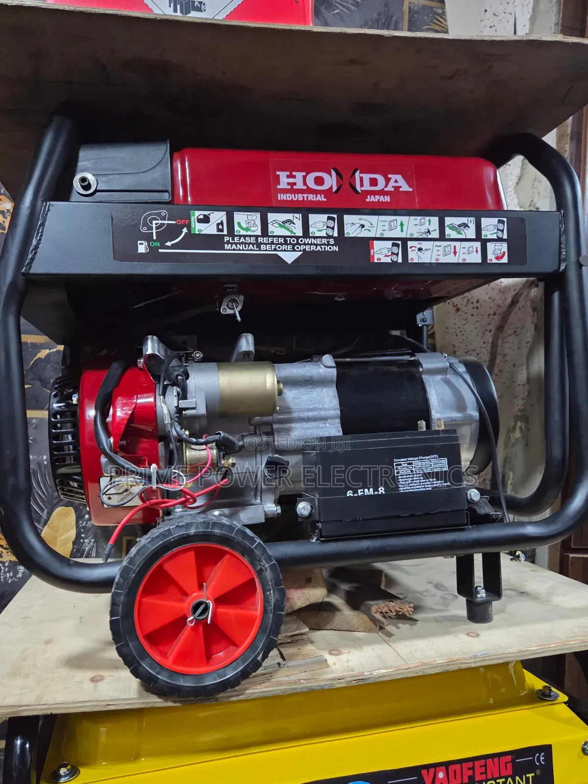 Reliable 4.5kVA Honda Generator for Homes Businesses