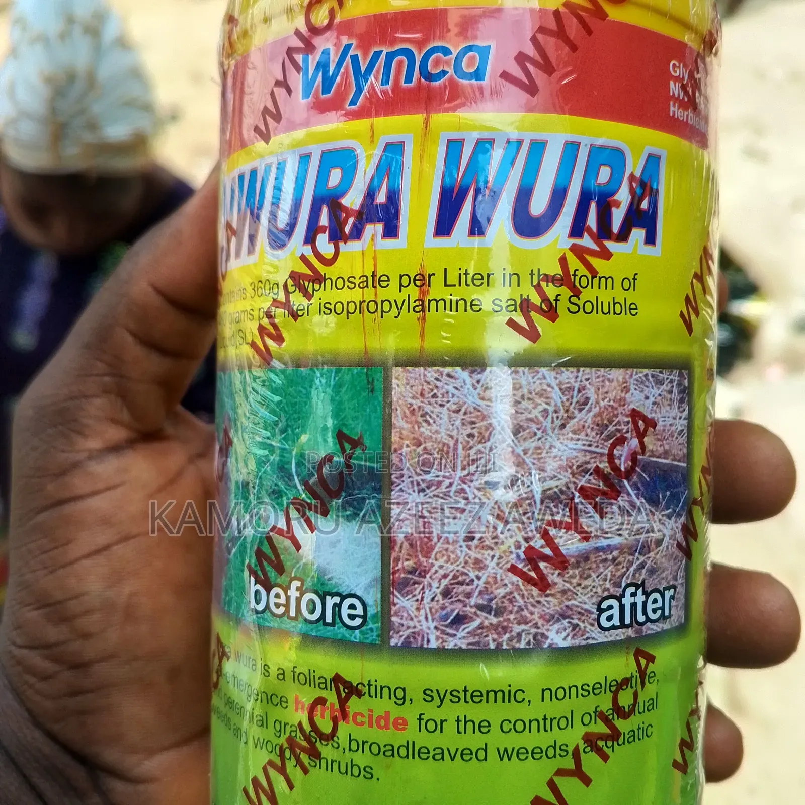 NWURA WURA Chemical for Grass Work Perfectly Original 1liter