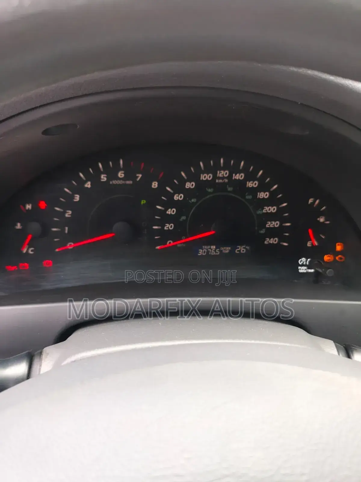 Toyota Camry LE 4dr Sedan (2.4L 4cyl 5A) 2007 Red
