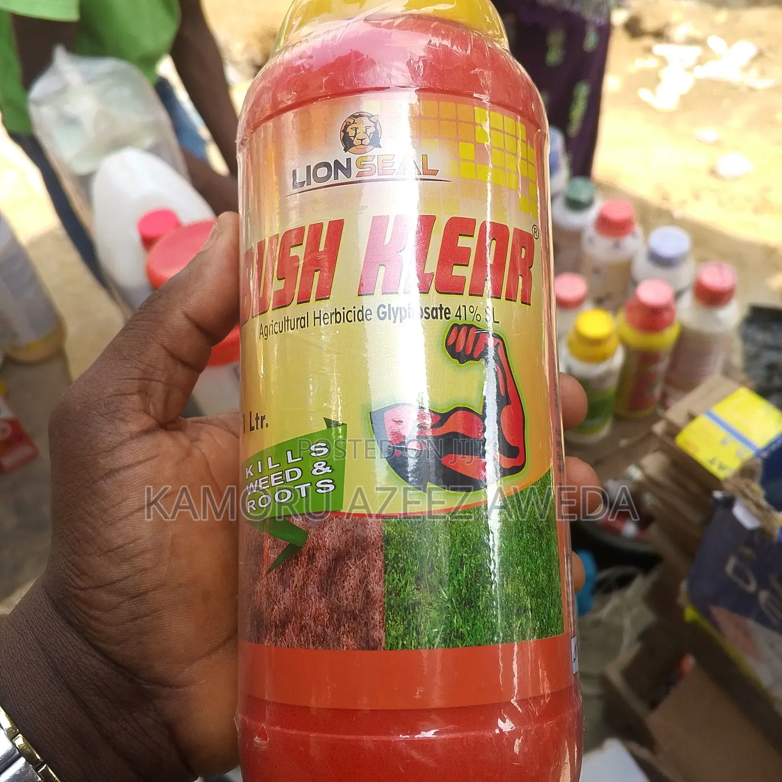 Bush Klear Kill Grass Work Perfectly Original 1liter Original