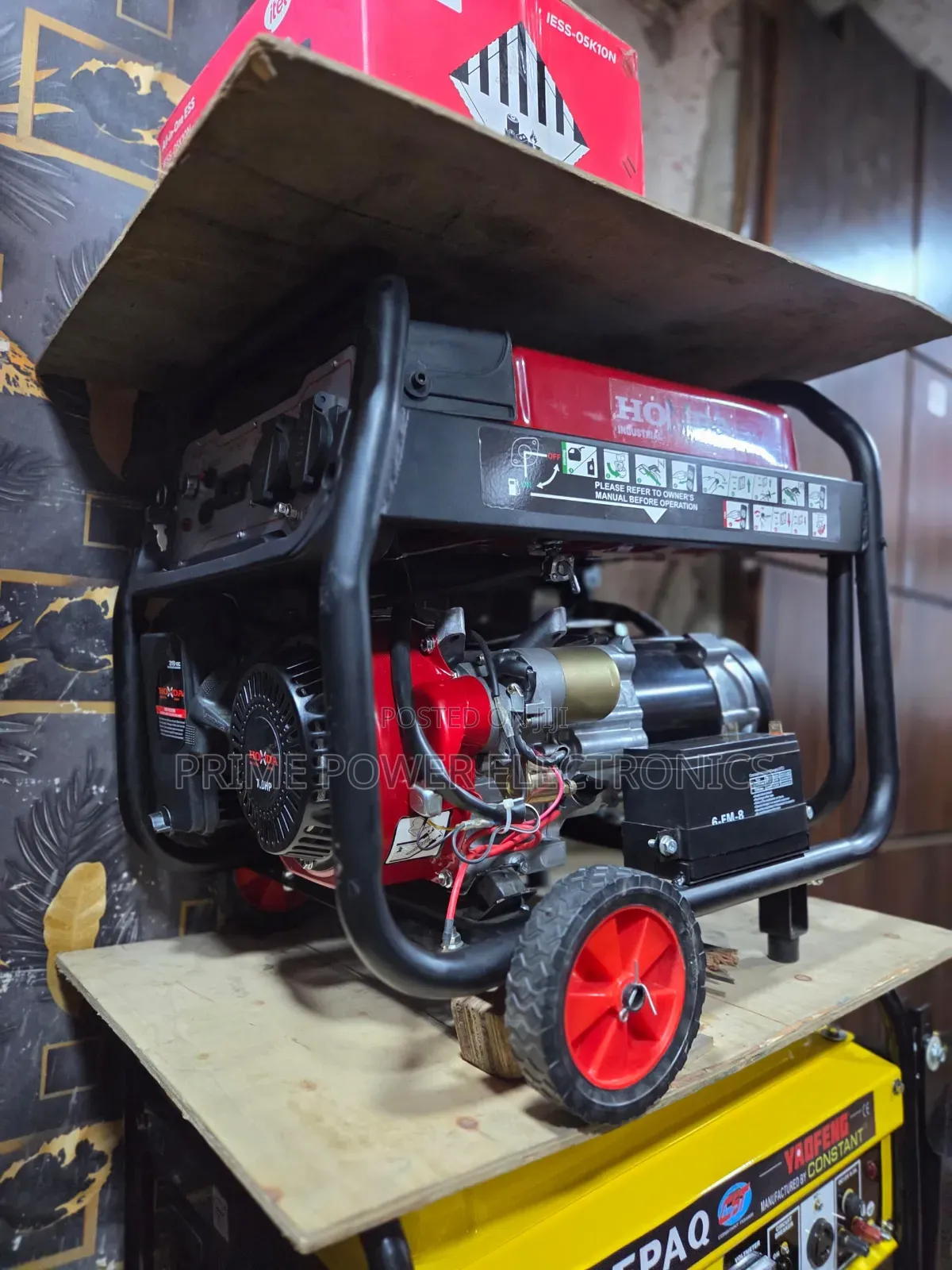 Heavy-Duty 4.5kVA Honda Petrol Generator