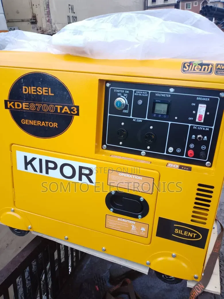 10kva Original Kipor Sounproof Generator With 100%copper Coil
