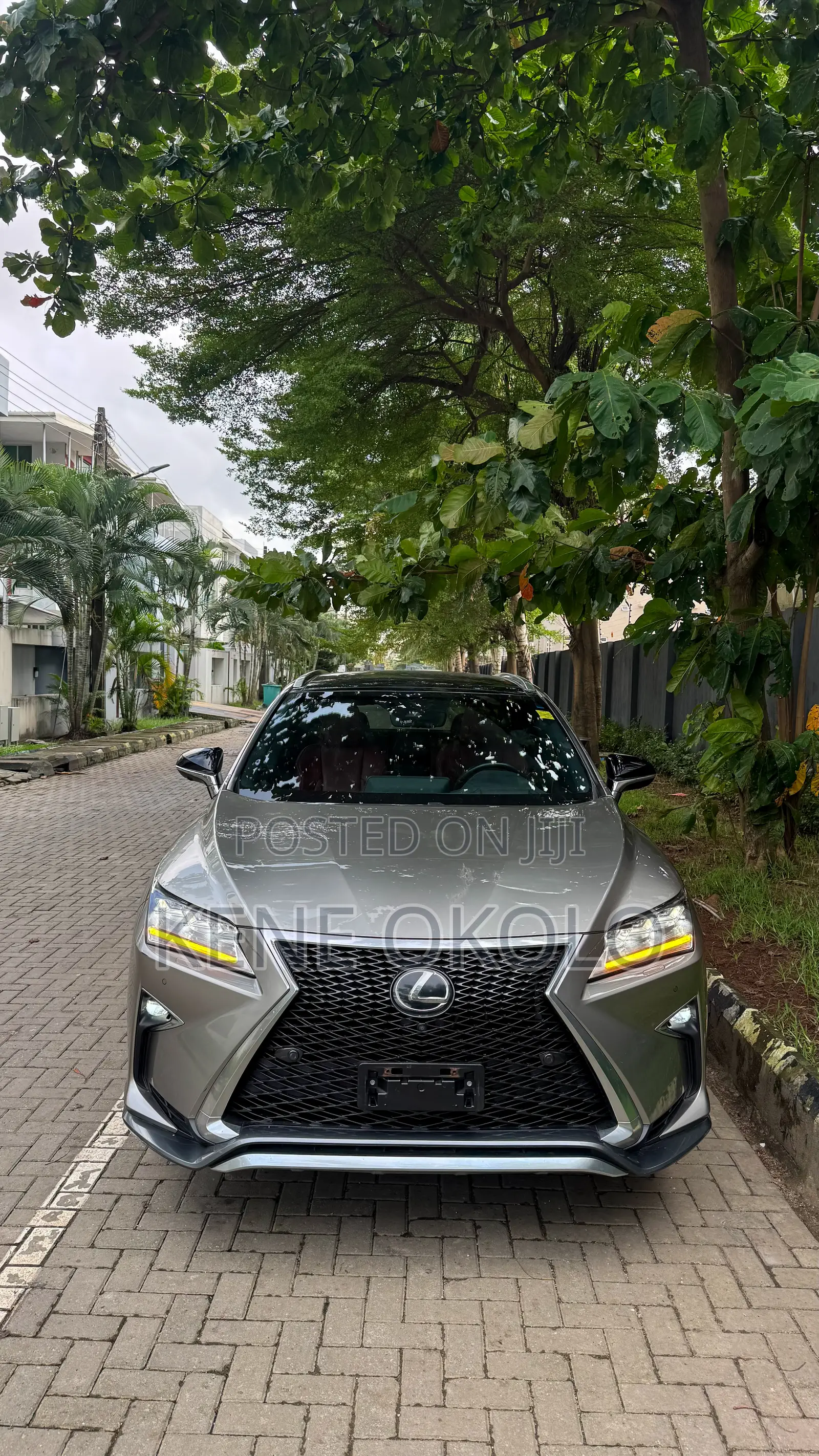 Lexus RX 350 F Sport AWD 2017 Gold