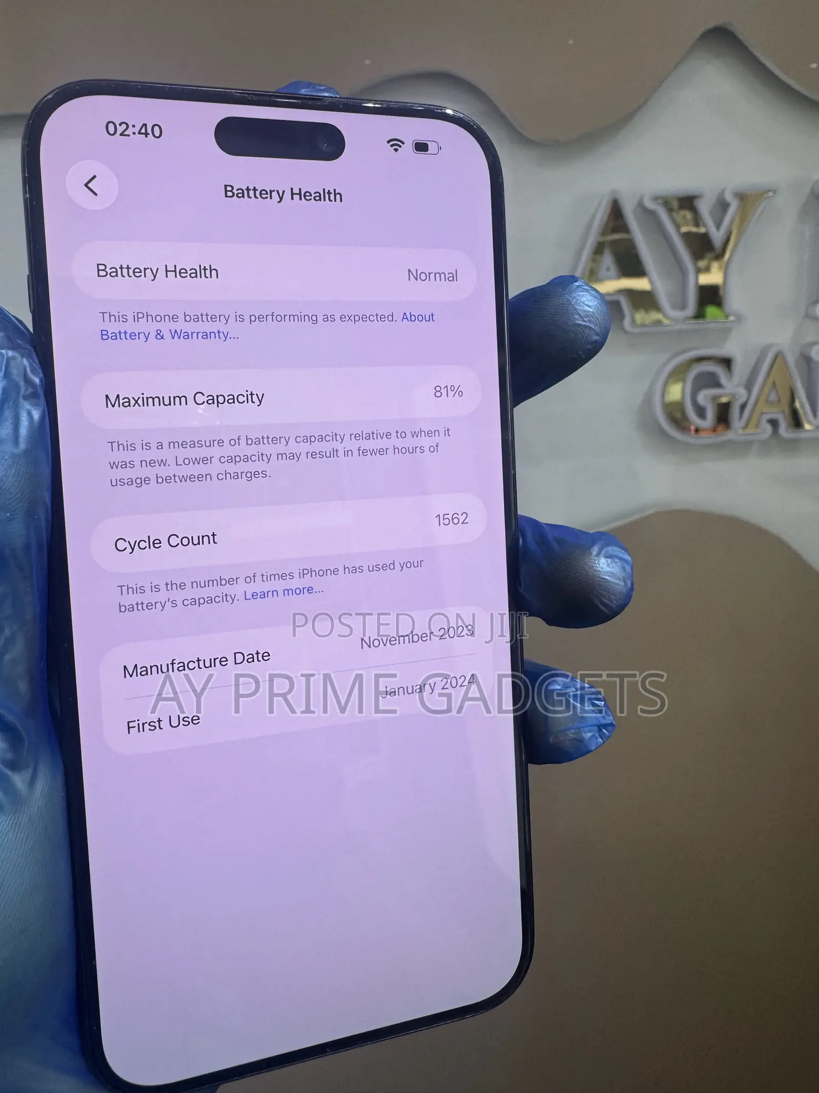 Apple iPhone 15 Pro Max 256 GB Blue
