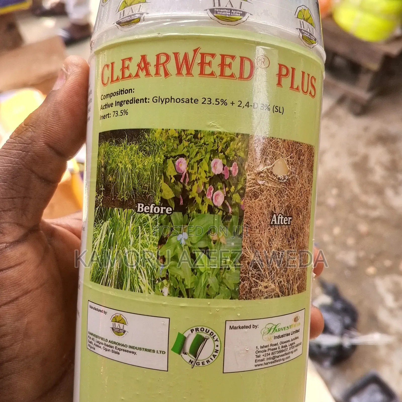 Clear Weed Plus for Grass Work Perfectly 1liter Original
