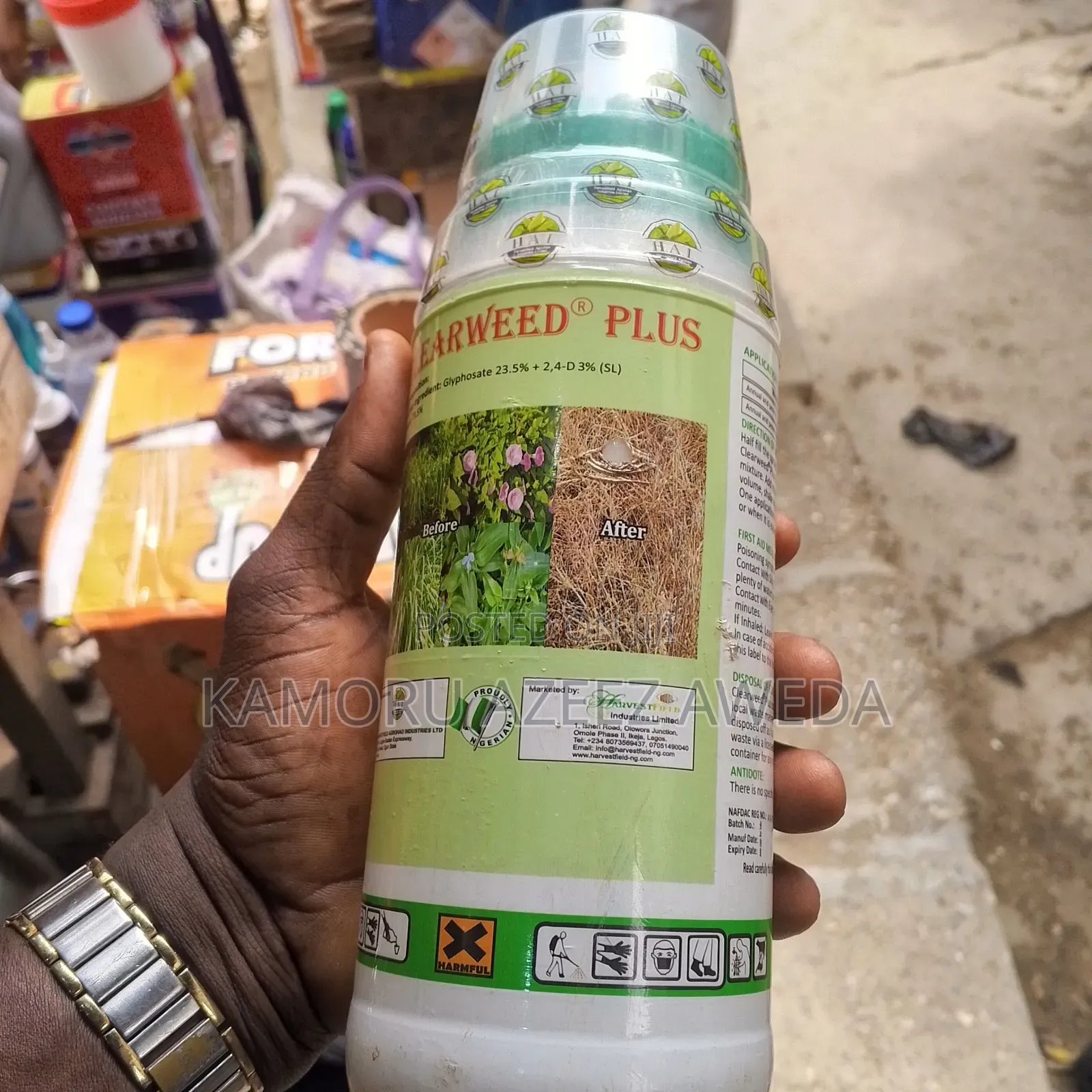 Clear Weed Plus for Grass Work Perfectly 1liter Original