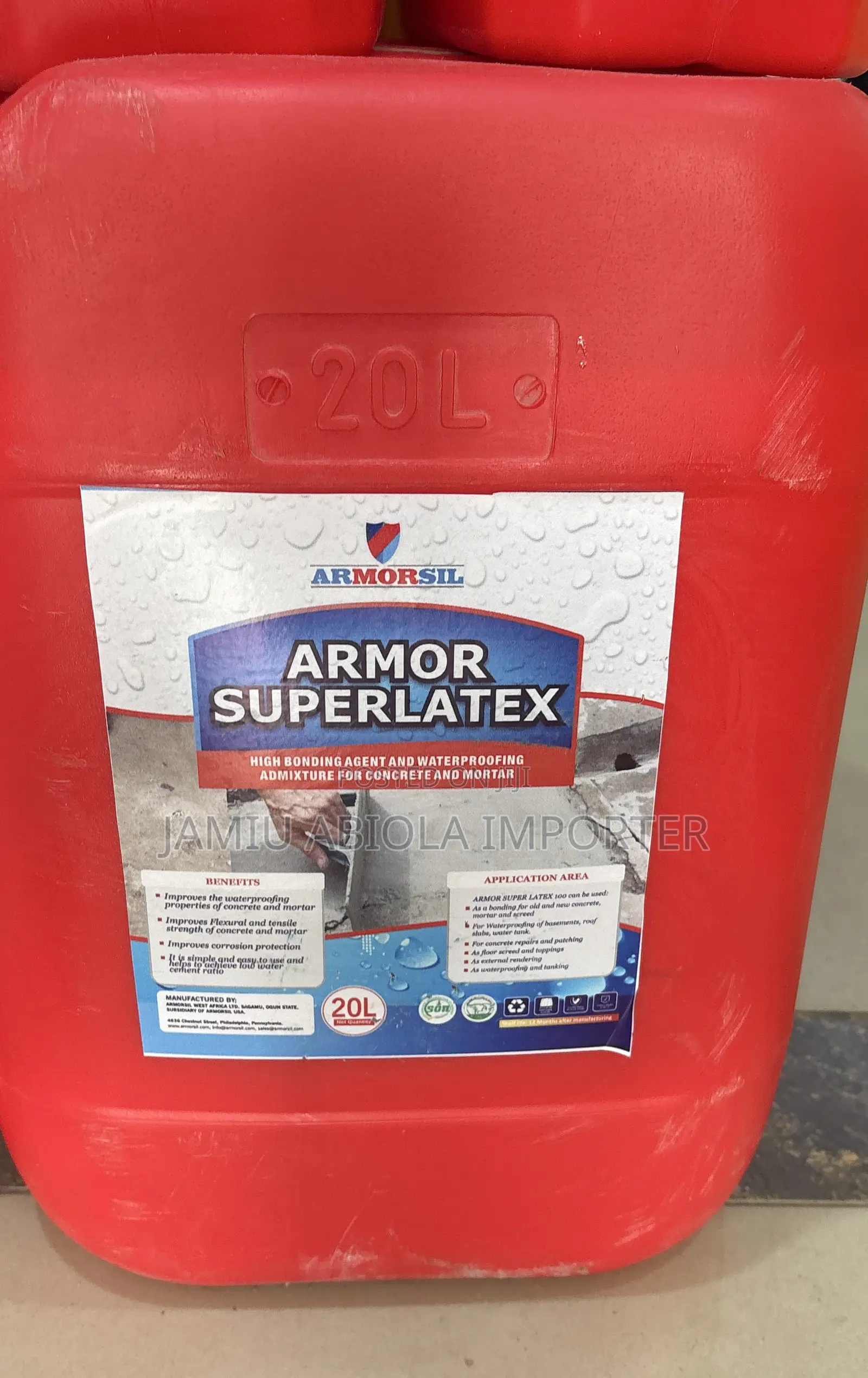 Armor Superlatex Waterproof for Concrete 20L