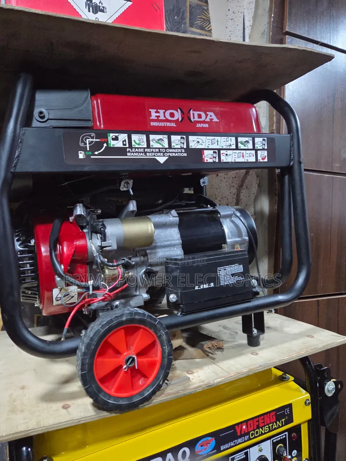 Original Honda 4.5kVA Generator With Stable Power Output