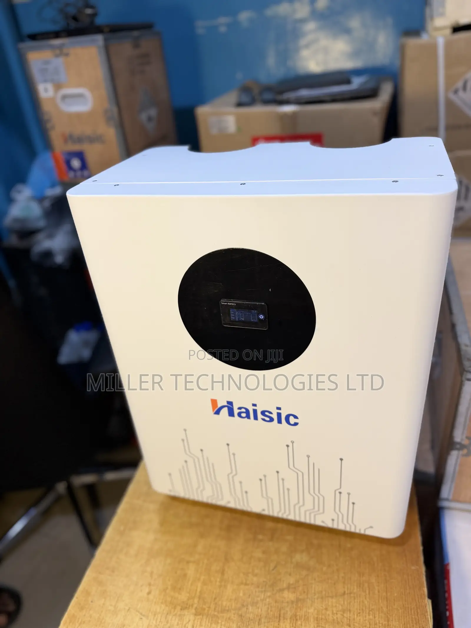 High Capacity Haisic White 24V 8kWh Solar Lithium Battery