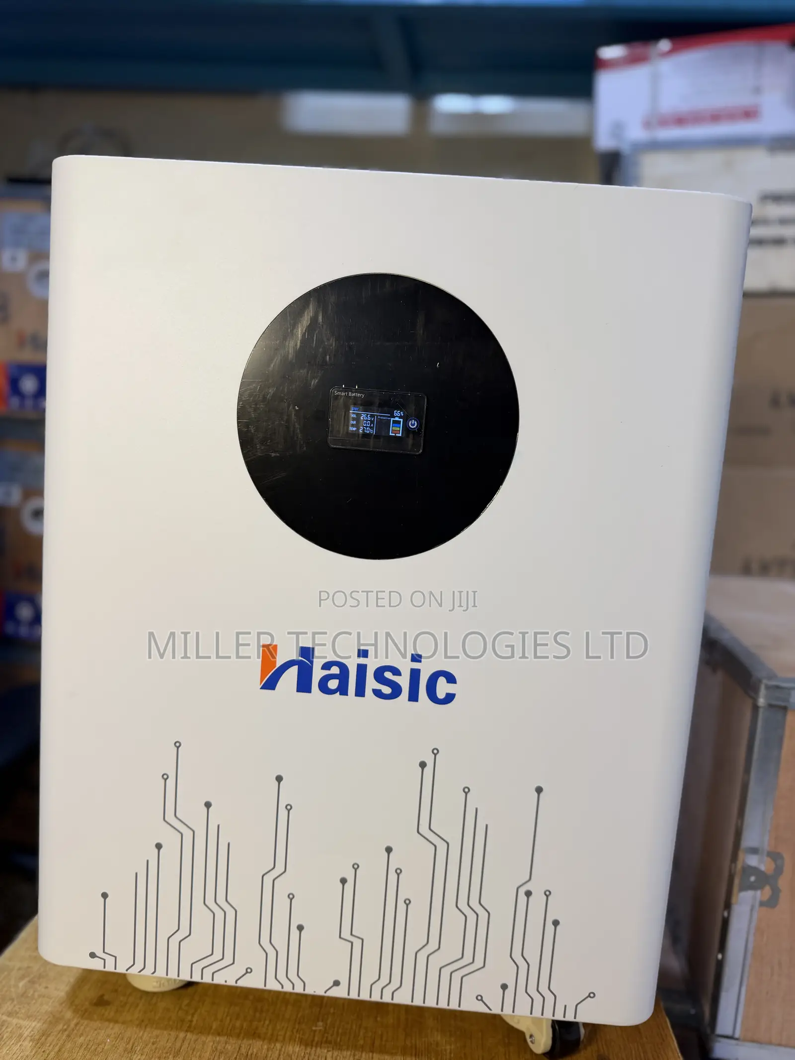 Haisic White 24V 8kWh Energy Storage Lithium Battery