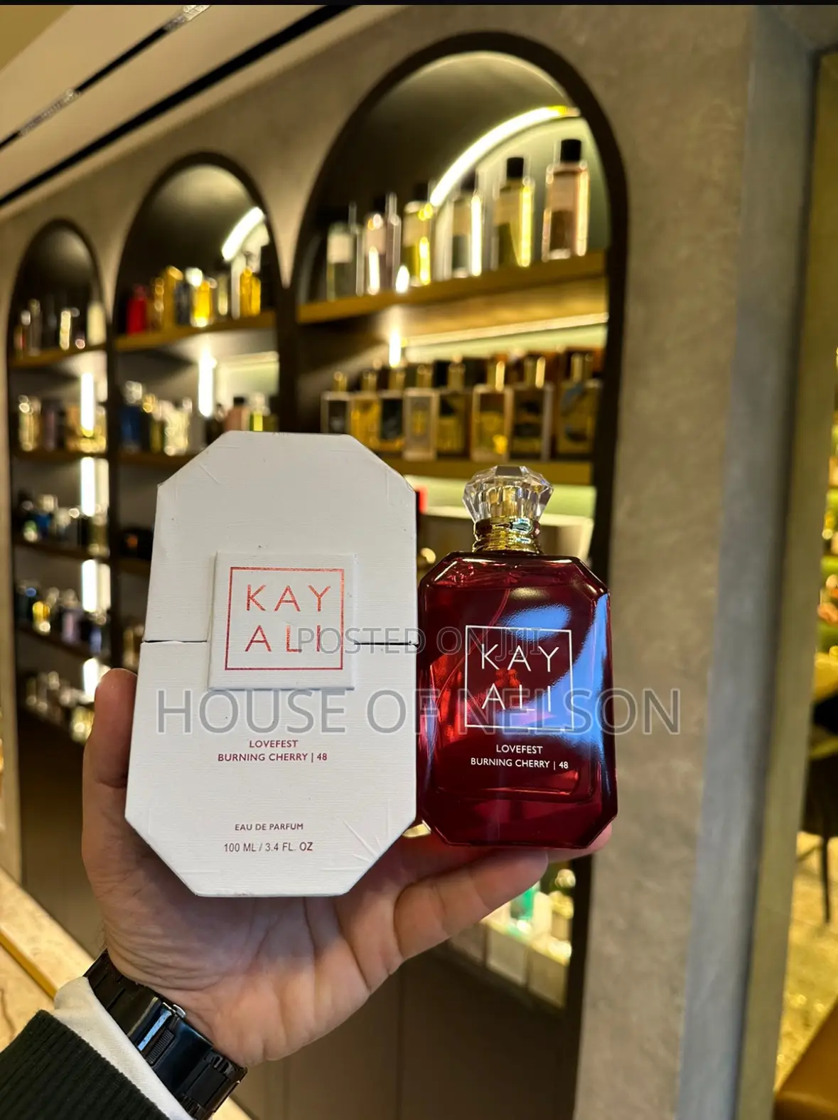 KAYALI Lovefest Burning Cherry | 48 Eau De Parfum (100ml):