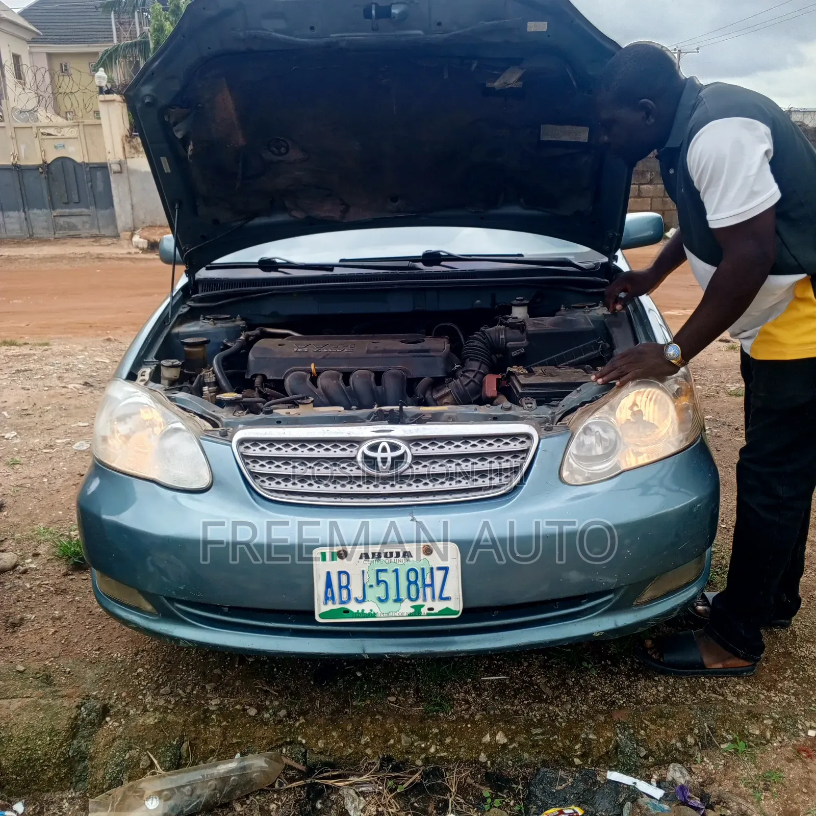Toyota Corolla 2007 Blue