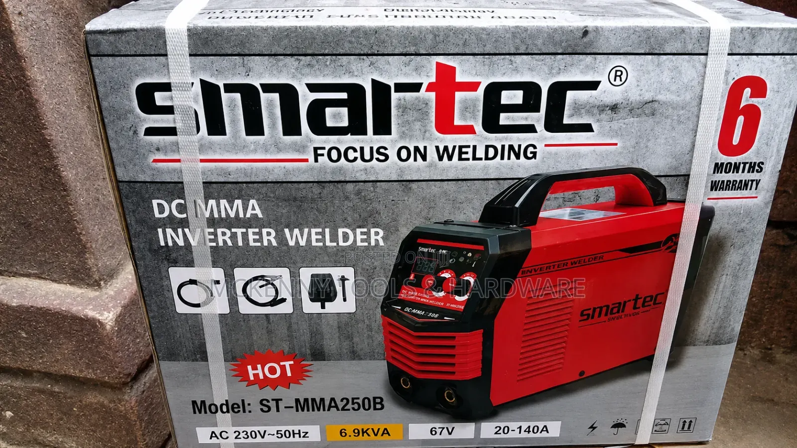 Smartec ST-MMA250B DC MMA Inverter Welder.