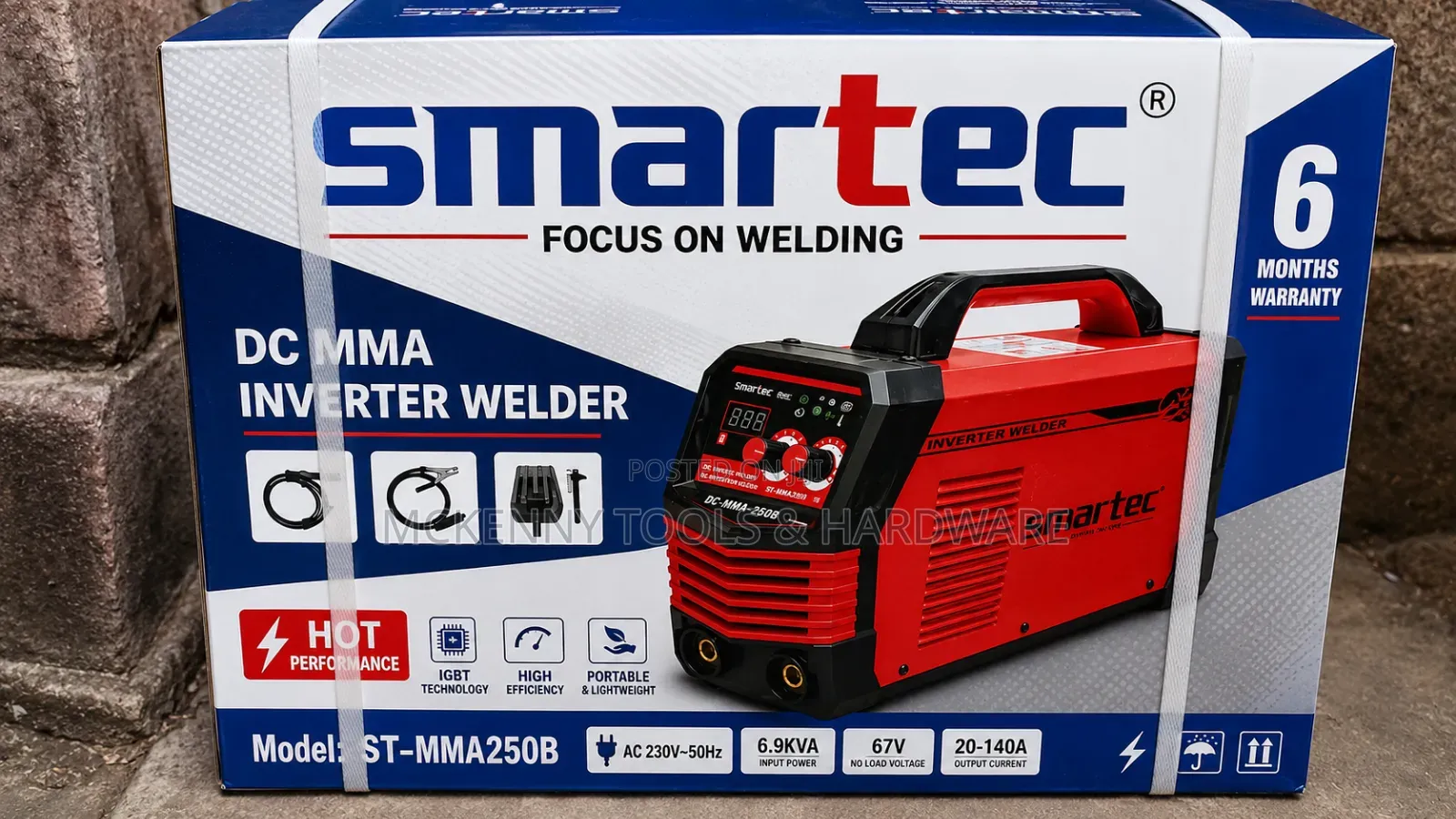 Smartec ST-MMA250B DC MMA Inverter Welder.