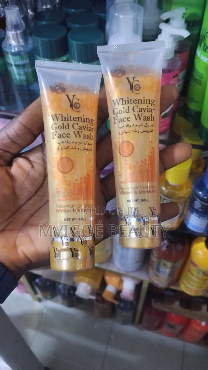 Yc Whitening Gold Caviar Face Wash