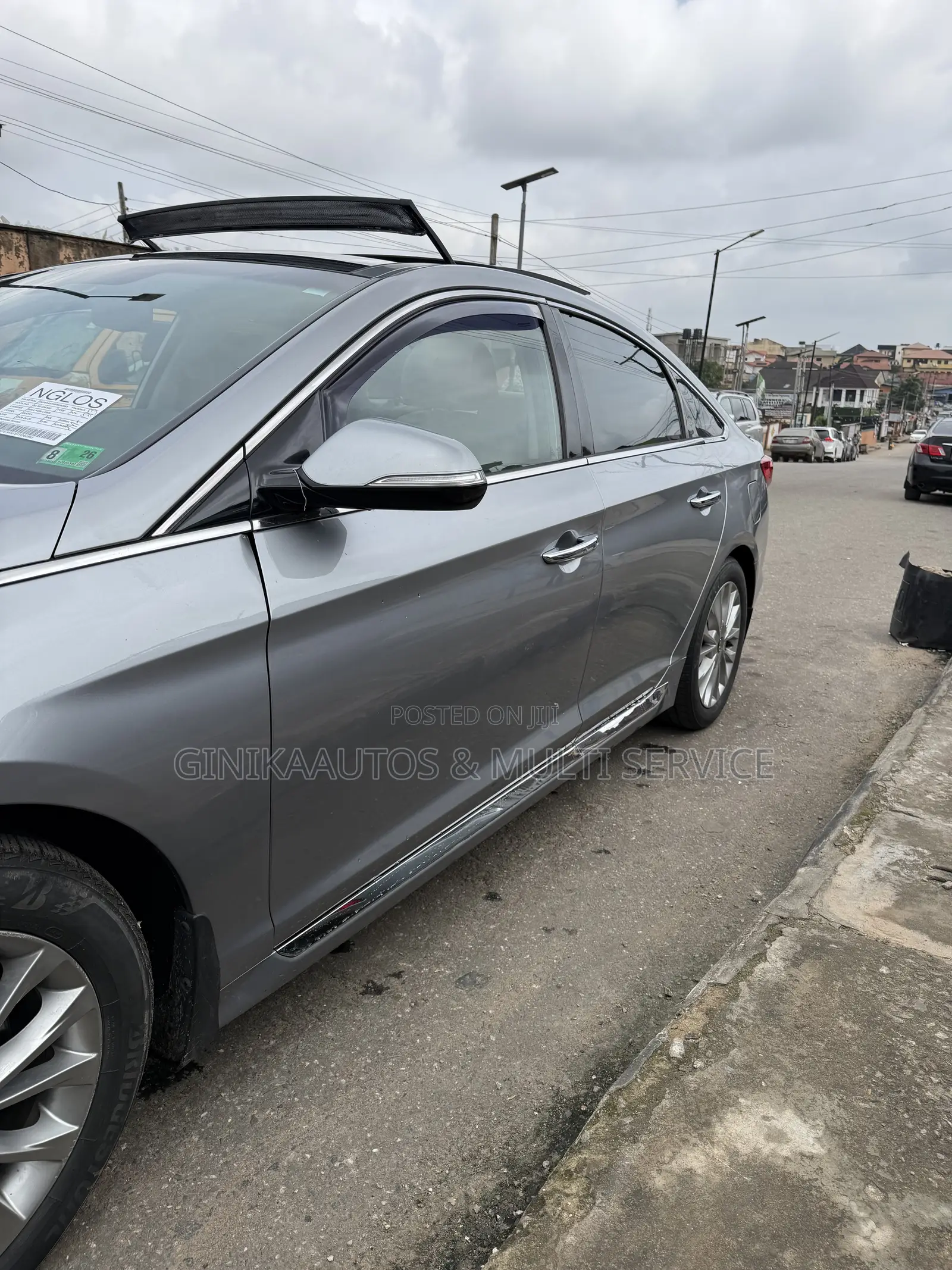Hyundai Sonata Limited 4dr Sedan (2.4L 4cyl 6A) 2015 Gray