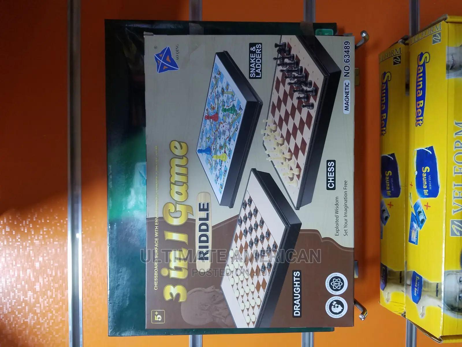 3 in 1 Snake and Ladders