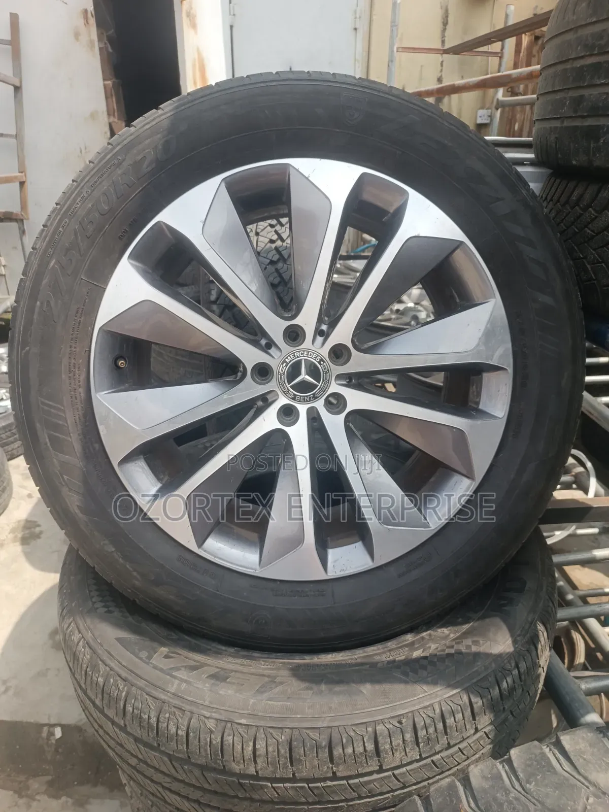 20rim Mercedes Benz Rim Wit Tyres Original