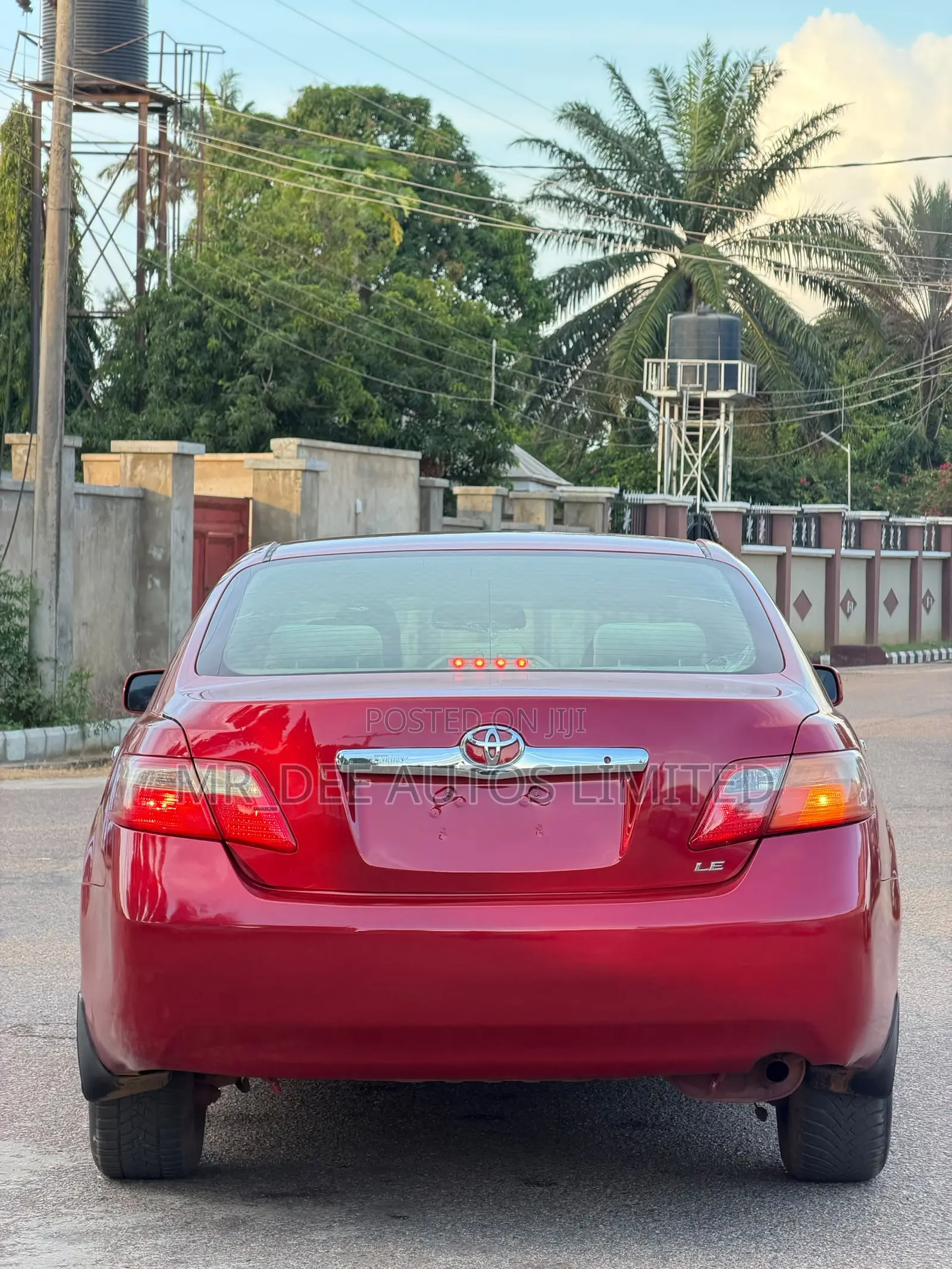 Toyota Camry 2007 Red