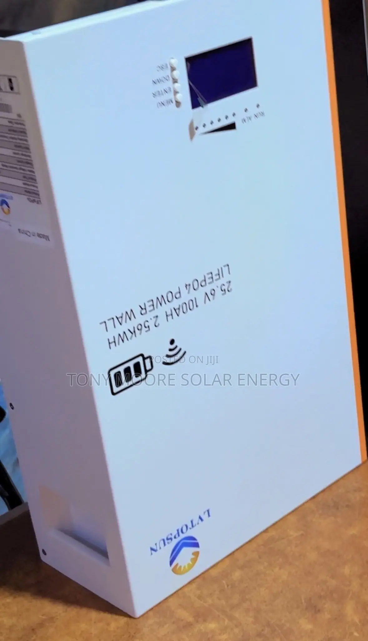 2.56kwh 24v LVTopsun Lithium Battery With WiFi Connection