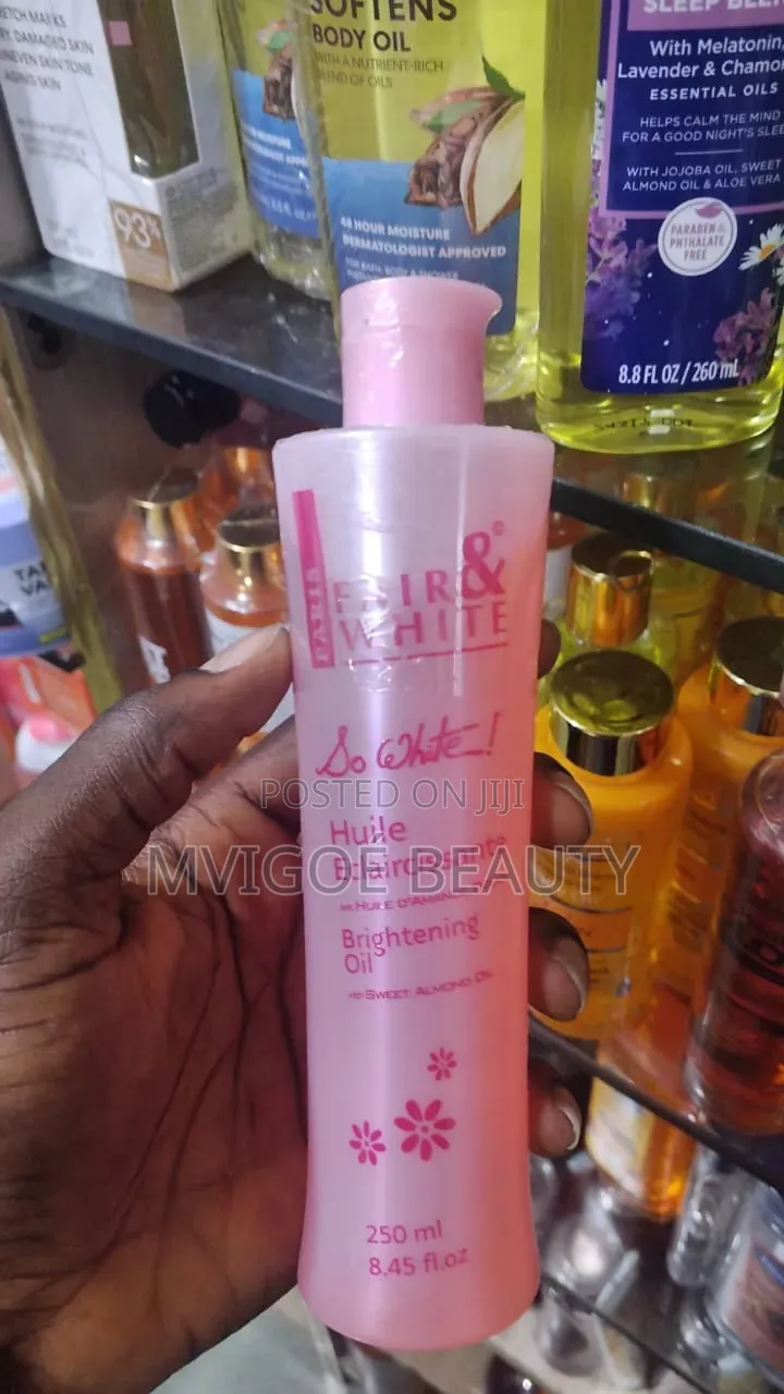 F W So White Brightening Oil
