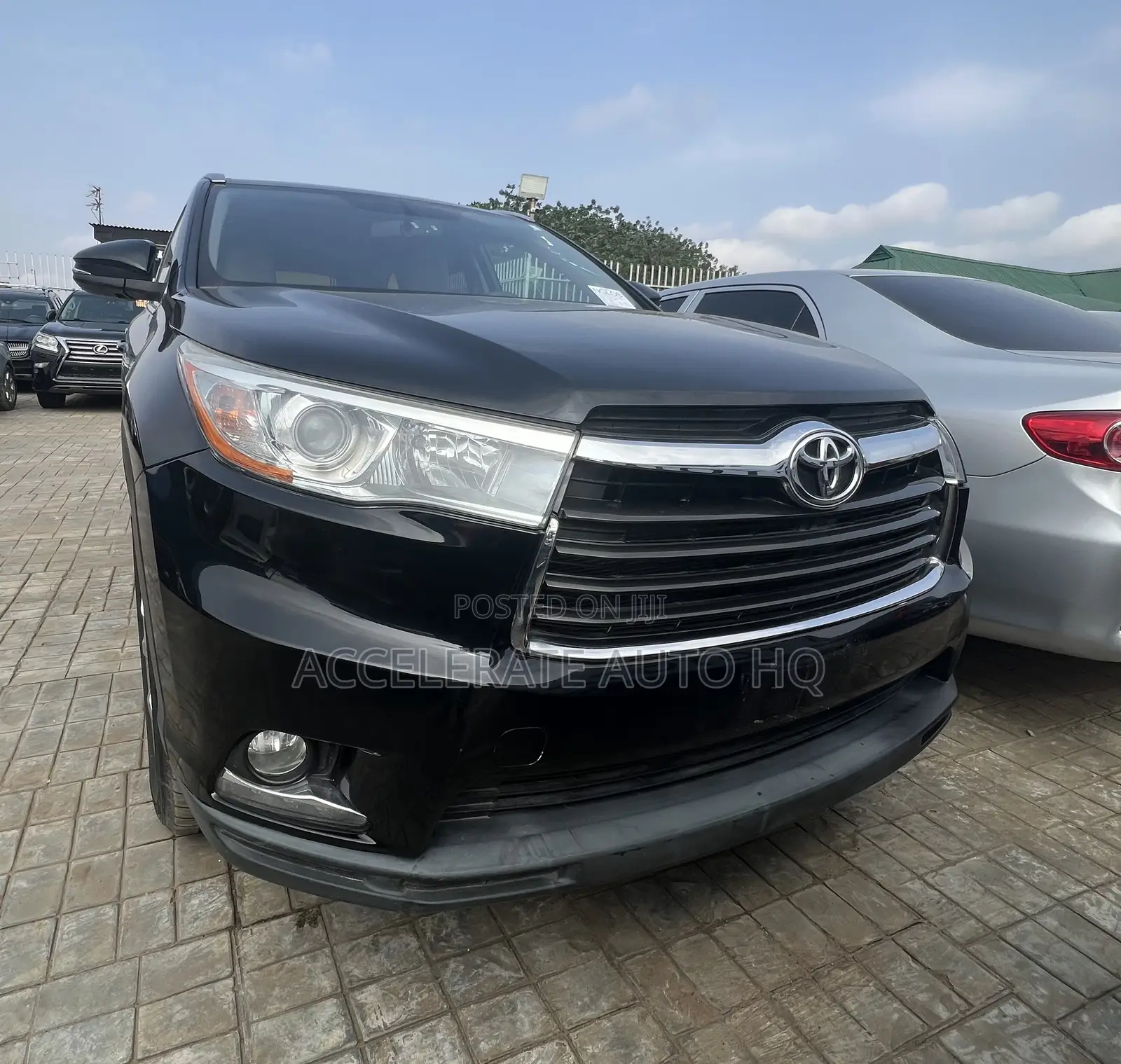 Toyota Highlander Limited V6 4x4 (3.5L 6cyl 6A) 2016 Black