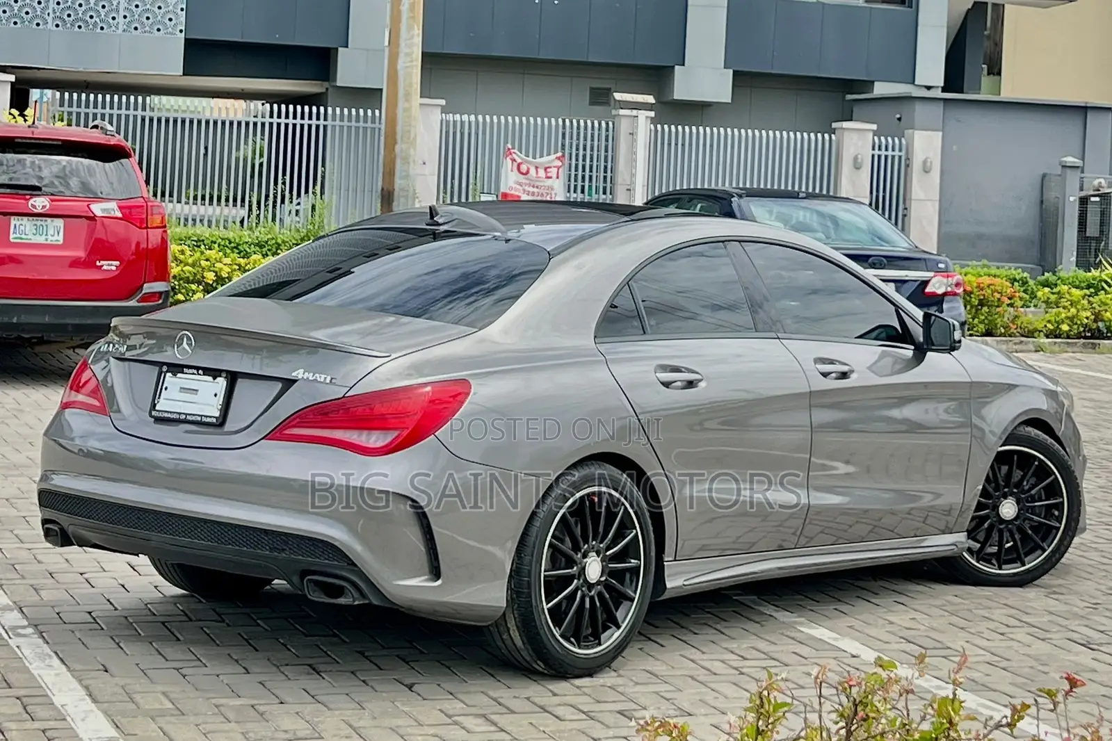 Mercedes-Benz CLA-Class CLA 250 4MATIC Sedan 2017 Gray