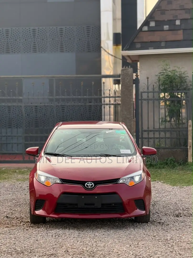 Toyota Corolla 2014 Red